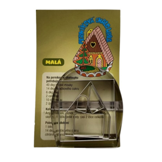 Malá chaloupka - sada perníkových vykrajovátek